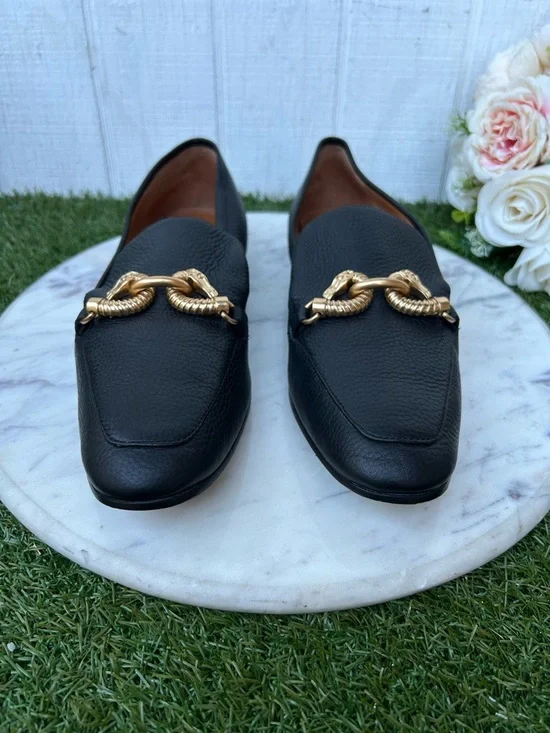 Tory Burch Jessa Horsebit Flat black 
Loafers women size 9.5 gently used - Picture 8 of 16